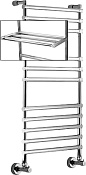 Margaroli Sole 464/11 Полотенцесушитель водяной с полкой для ГВС 53,5х107,6h см, хром 4644711CRP