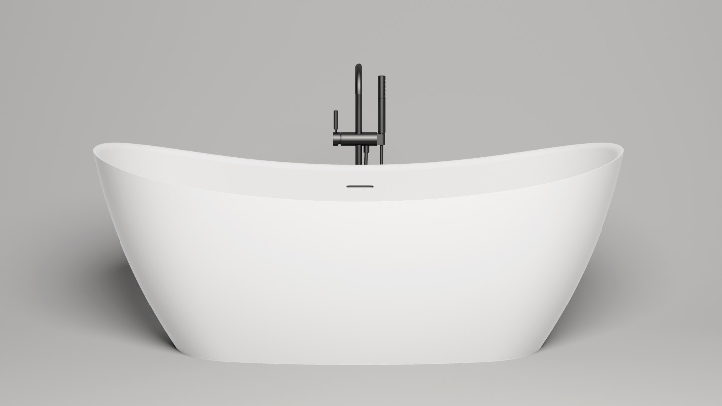 Salini Noemi Ванна из S-Sense отдельностоящая 170,5x75,5 см, цвет: белый глянцевый 101712G