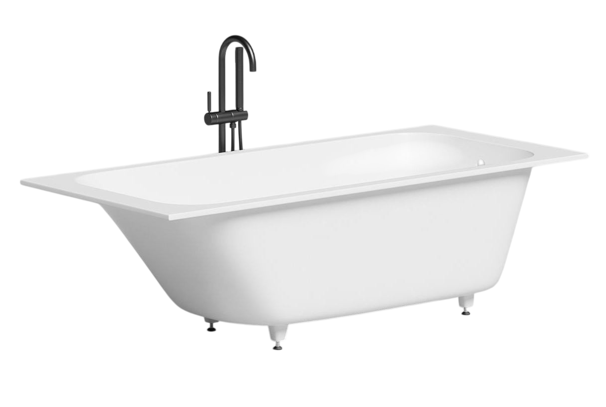 Salini Orlanda Ванна из S-Sense встраиваемая 180x80 см, цвет: белый глянцевый 102012G