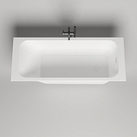 Salini Orlanda Kit Ванна из S-Stone встраиваемая 180x80 см, цвет: белый матовый 102122M