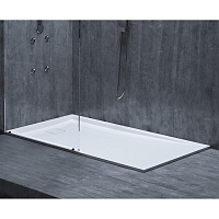 Salini Capri S-Stone Душевой поддон 150х80х8,2h, цвет белый матовый 120221M