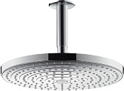 Hansgrohe Raindance Select S Верхний душ 30 см, 2 вида струи, кронштейн потолочный 10 см, цвет: хром 27337000