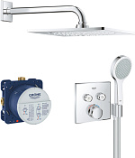 Grohe Grohtherm SmartControl Душевой комплект, цвет: хром глянцевый 34742000