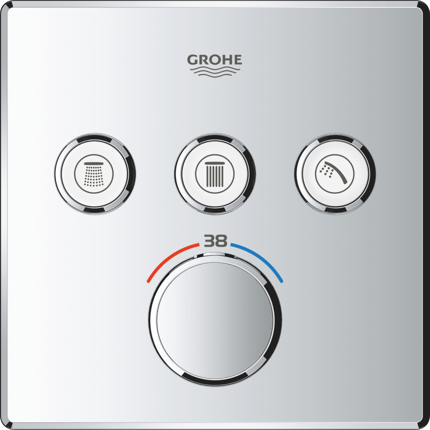 Grohe Grohtherm SmartControl Душевой комплект, цвет: хром глянцевый 34706000