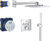 Grohe Grohtherm SmartControl Душевой комплект, цвет: хром глянцевый 34706000