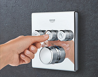 Grohe Grohtherm SmartControl Душевой комплект, цвет: хром глянцевый 34706000