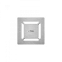 Berges Zentrum Norma Трап водосток 19х21h, цвет матовый хром 090463