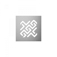 Berges Zentrum Antik Трап водосток 19х21h, цвет матовый хром 090465