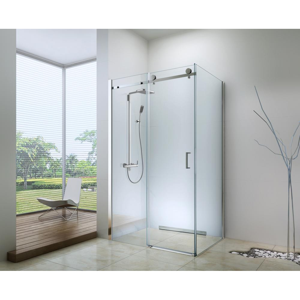 Berges Gelios Душевой уголок 120х195h, цвет хром сильвер 061019