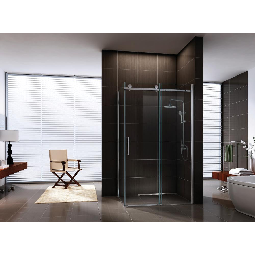 Berges Gelios Душевой уголок 120х195h, цвет хром сильвер 061019