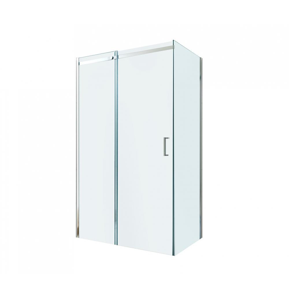 Berges Melita Душевой уголок 110х195h, цвет хром сильвер 061016