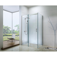 Berges Melita Душевой уголок 110х195h, цвет хром сильвер 061016