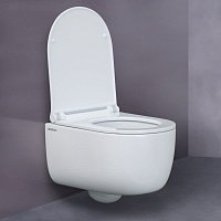 Berges Ego Унитаз подвесной Rimless 49х32,5h, цвет: белый 082111