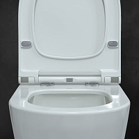 Berges Mascon Подвесной унитаз Rimless 57х37h, цвет белый 082128