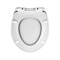 Berges Zet SO Крышка-сиденье с микролифтом 44х4h, цвет белый 010503