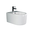 Ceramicanova Moments Биде подвесное 37х49 см, c переливом, цвет: белый глянцевый CN3004