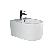 Ceramicanova Moments Биде подвесное 37х49 см, c переливом, цвет: белый глянцевый CN3004