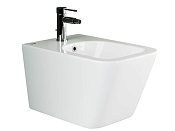 Ceramicanova Metric Биде подвесное 34,5х51 см, c переливом, цвет: белый глянцевый CN3008