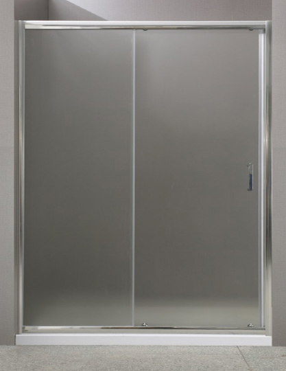 BelBagno Uno Душевая дверь в нишу 115х185h, стекло матовое UNO-BF-1-115-P-Cr