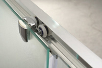 BelBagno Uno Душевая дверь в нишу 115х185h, стекло матовое UNO-BF-1-115-P-Cr