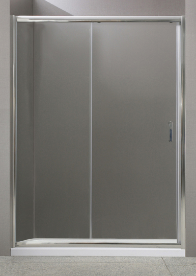 BelBagno Uno Душевая дверь в нишу 135х185h, стекло прозрачное UNO-BF-1-135-C-Cr