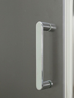 BelBagno Uno Душевая дверь в нишу 125х185h, стекло матовое UNO-BF-1-125-P-Cr