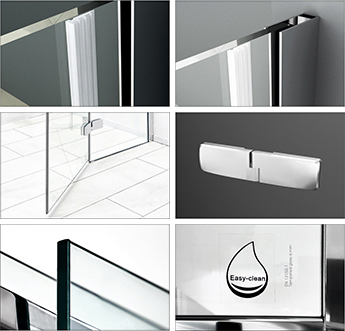 Душевой уголок Wasserkraft Aller  120x80 см 10H06R