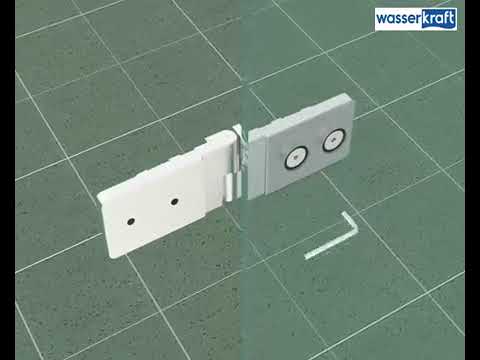 Душевой уголок Wasserkraft Aller  120x80 см 10H06R