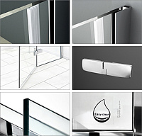 Душевой уголок Wasserkraft Aller  120x100 см 10H10R