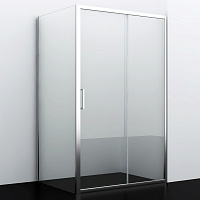 Wasserkraft Main Душевой уголок 130х200h, профиль хром глянцевый, стекло прозрачное 41S34