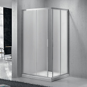 Belbagno Sela Душевой уголок 120х90х190h, стекло матовое SELA-AH-2-120/90-P-Cr