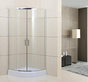 Belbagno Uno Душевой уголок 100х100х195h, стекло прозрачное UNO-195-R-2-100-C-Cr