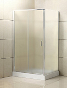 Belbagno Uno Душевой уголок 120х90х185h, стекло текстурированное UNO-AH-1-120/90-P-Cr