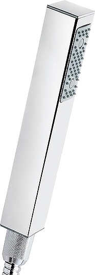 Bossini Cube Ручной душ, 1 вид струи, цвет: chrome B00255.030