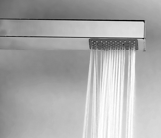 Bossini Cube Ручной душ, 1 вид струи, цвет: chrome B00255.030