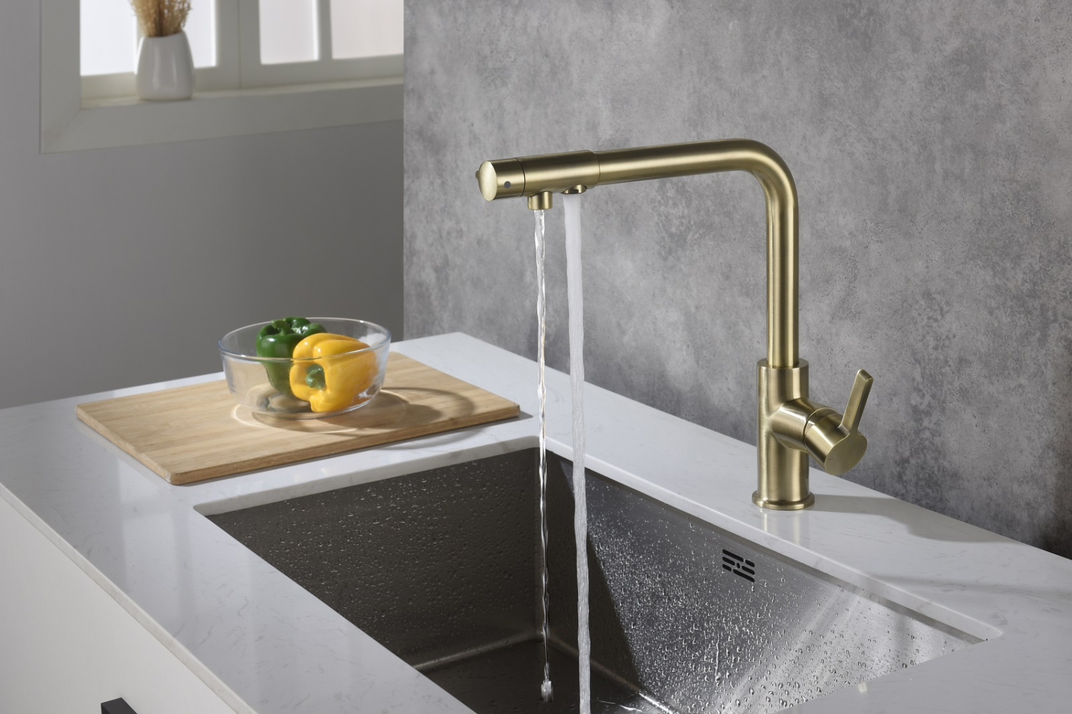 Timo Hette Смеситель для кухни однорычажный, цвет бронза антик глянцевый 1026/02F