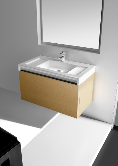 Roca Stratum Раковина накладная 90х50 см, без перелива, цвет: белый глянцевый 327632000