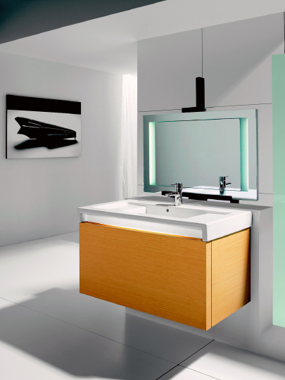 Roca Stratum Раковина накладная 90х50 см, без перелива, цвет: белый глянцевый 327632000