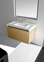 Roca Stratum Раковина накладная 90х50 см, без перелива, цвет: белый глянцевый 327632000