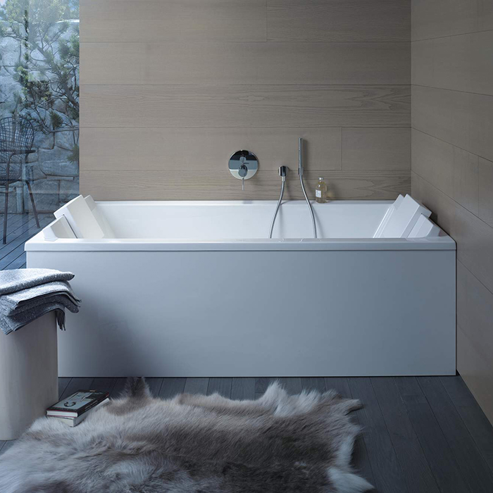 Duravit Starck Ванна акриловая прямоугольный вариант 180х90 см, цвет белый 700339000000000