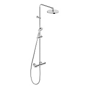 Duravit B.1 Душевая стойка с верхним душем, цвет: хром B14280008010