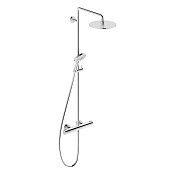 Duravit C.1 Душевая стойка с верхним душем, цвет: хром C14280008010