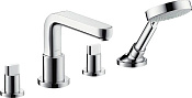 Hansgrohe Metris S Смеситель на борт ванны, цвет: хром 31446000