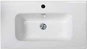 Belbagno Мебельная раковина из керамики 101x46x17h, с 1 отв., цвет: белый BB1000ETL