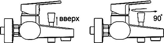 Смеситель Wasserkraft Dinkel  для ванны с душем 5801