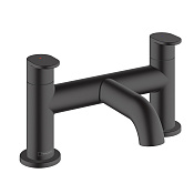 Hansgrohe Vernis Blend Смеситель на борт ванны на 2 отверстия, цвет: матовый черный 71442670