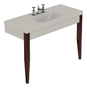 Kerasan Bentley Раковина подвесная 120х50 см, с 1 отвер. под смеситель, без перелива, цвет: Bianco 393201*1