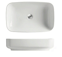 Kerasan Tribeca Раковина встраиваемая сверху/накладная 60х38 см, цвет: Bianco matt 514330