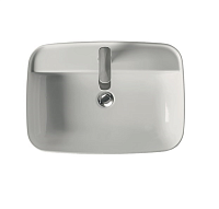 Kerasan Tribeca Раковина встраиваемая сверху/накладная 60х43 см, цвет: Bianco 514201*1