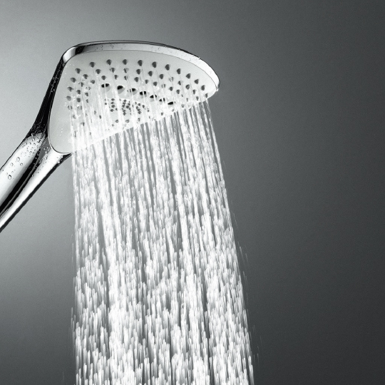 Kludi Fizz Душевая лейка с 3 режимами струи, цвет: белый 6770043-00